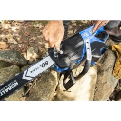 Kobalt 80 V 18-in Brushless Cordless Chainsaw With 2.5 AH Battery And 4 A Charger -tool 1054184 43088297