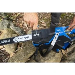 Kobalt 80 V 18-in Brushless Cordless Chainsaw With 2.5 AH Battery And 4 A Charger -tool 1054184 43095145