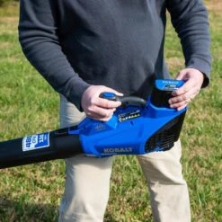 Kobalt 40 V Cordless Leaf Blower With 2.5 A Battery And 2 A Charger -tool 1054188 42712045
