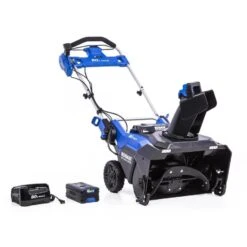 Kobalt 80V-22-in Single Stage Electric Cordless Snow Blower - 1 Battery Included -tool 1076663 42711994