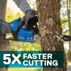 Kobalt 40V Art Lithium-ion 4AH Battery 14-in Cordless Chainsaw, Brushless -tool 1359954 42711984