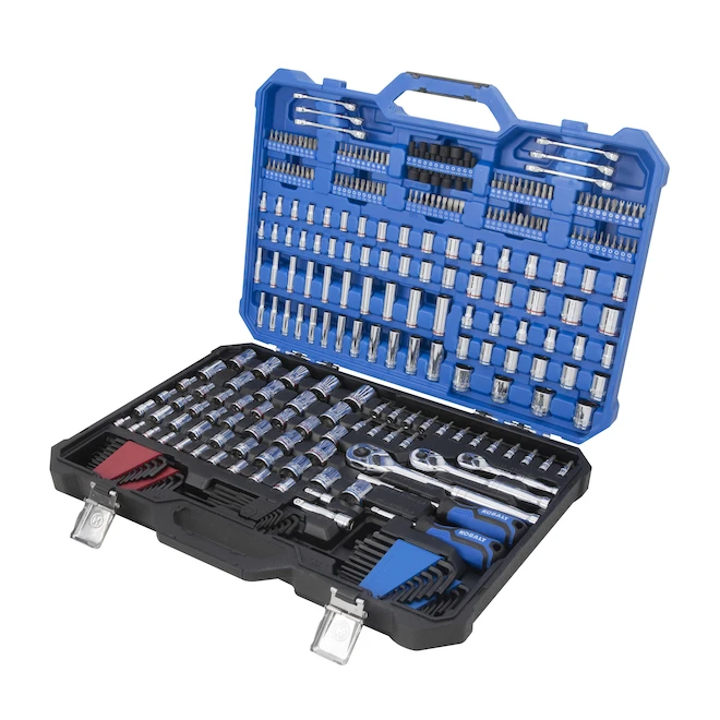 Kobalt 299-Piece Mechanic's Tool Set With Case - Metric And SAE 4 Kobalt 299-Piece Mechanic's Tool Set With Case - Metric And SAE - Image 2