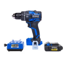 Kobalt 24-Volt XTR Brushless Drill/Driver Kit (battery And Charger Included) -tool 1518740 16394578 001