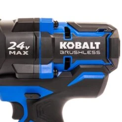 Kobalt 24-Volt XTR Brushless High Torque Impact Wrench Kit (battery And Charger Included) -tool 1518745 16265316
