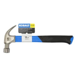 Kobalt Fibreglass 16 Oz Hammer - Black And Blue -tool 19225045d