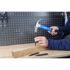 Kobalt Fibreglass 16 Oz Hammer - Black And Blue -tool 19225045e