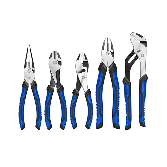 Kobalt Pliers Set - Steel 5 Pieces - Black And Blue 3 Kobalt Pliers Set - Steel 5 Pieces - Black And Blue