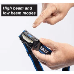 Kobalt 200 Lumens LED Headlamp (Batteries Included) -tool 19225278ca L