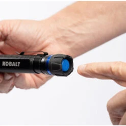 Kobalt Virtually Indestructible Waterproof - 280 Lumens LED Flashlight (Batteries Included) -tool 19225282b L