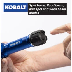 Kobalt Rechargeable - 600 Lumens LED Flashlight -tool 19225284ca L