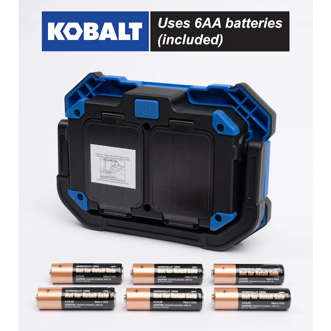 Kobalt - 1000 Lumens LED Work Light (Batteries Included) 7 Kobalt - 1000 Lumens LED Work Light (Batteries Included) - Image 5