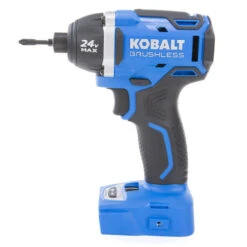 Kobalt 4-Tool 24-Volt Lithium Ion Brushless Power Tool Combo Kit With Soft Case With Battery And Charger -tool 32018714b L