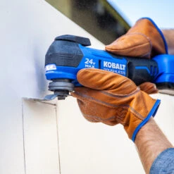 Kobalt 24-Volt Max 18-Piece Cordless Brushless Oscillating Tool Kit - Bare Tool Without Battery -tool 32165052d L