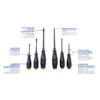 Kobalt 6 Diamond Tip Screwdriver Set, Blue -tool 3839316 48817625