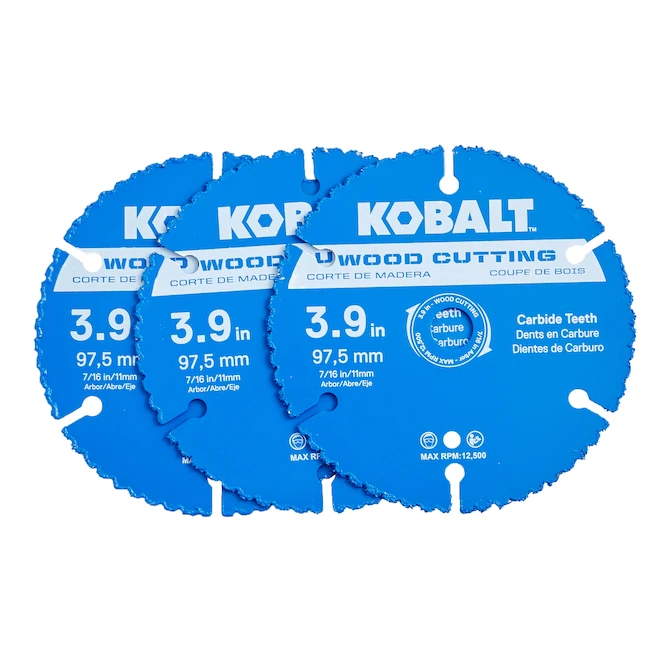 Kobalt 3-Pack 4-in Dry Cut Only Set High-Speed Steel Circular Saw Blade Set 7 Kobalt 3-Pack 4-in Dry Cut Only Set High-Speed Steel Circular Saw Blade Set - Image 5