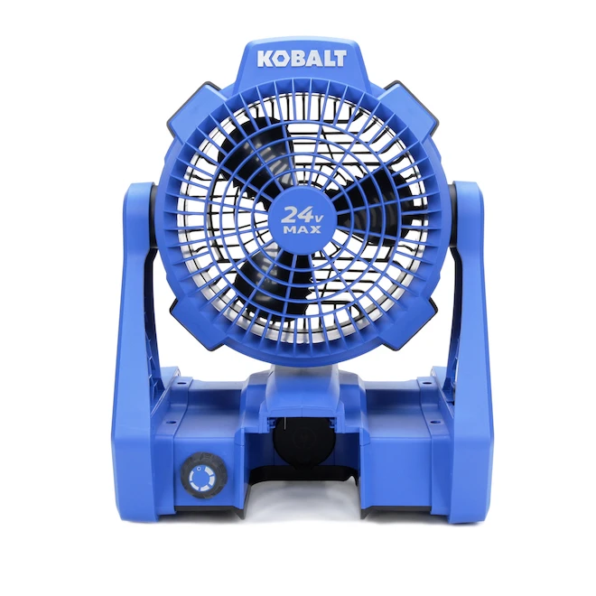 Kobalt 24-V Max Cordless Jobsite Fan - 600-CFM - Blue - Bare Tool Without Battery 3 Kobalt 24-V Max Cordless Jobsite Fan - 600-CFM - Blue - Bare Tool Without Battery
