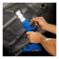 Kobalt 24-V Max Work Light - 700 Lumens - Cordless - Black And Blue Without Battery -tool 45595010e L