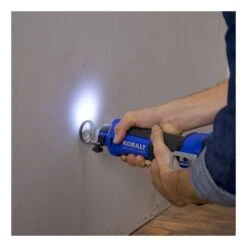 Kobalt 24-V Max Cordless Rotary Cut-Out Tool - Brushless Motor - Black And Blue - Bare Tool Without Battery 9 Kobalt 24-V Max Cordless Rotary Cut-Out Tool - Brushless Motor - Black And Blue - Bare Tool Without Battery -tool 45595012e L