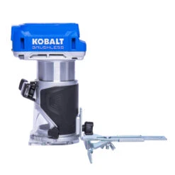 Kobalt Variable Speed 1/4-in Brushless Fixed Cordless Router - 24 V Max - Bare Tool Without Battery 9 Kobalt Variable Speed 1/4-in Brushless Fixed Cordless Router - 24 V Max - Bare Tool Without Battery -tool 45595017 L