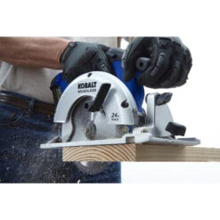 Kobalt 24-V Max Cordless Circular Saw - 6 1/2-in Blade - Brushless Motor - Bare Tool Without Battery 9 Kobalt 24-V Max Cordless Circular Saw - 6 1/2-in Blade - Brushless Motor - Bare Tool Without Battery -tool 45595021d L