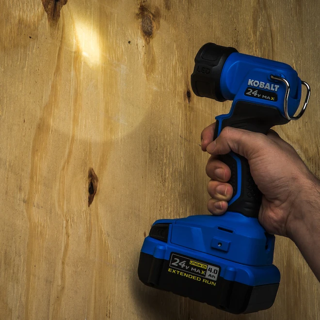Kobalt 24 V Max Work Lamp - 200 Lumens - Black And Blue - Battery Not Included 5 Kobalt 24 V Max Work Lamp - 200 Lumens - Black And Blue - Battery Not Included - Image 3