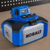 Kobalt 24 V Max Bluetooth Speaker - USB And Auxiliary Ports - Grey And Blue - Bare Tool Without Battery 2 Kobalt 24 V Max Bluetooth Speaker - USB And Auxiliary Ports - Grey And Blue - Bare Tool Without Battery -tool 45595032c L