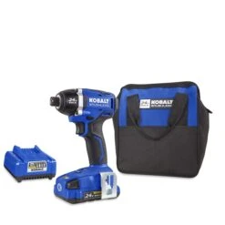 Kobalt 24-V Max Cordless Impact Driver Set - Brushless Motor - Charger, Battery And Accessories Included 11 Kobalt 24-V Max Cordless Impact Driver Set - Brushless Motor - Charger, Battery And Accessories Included -tool 45595033 L