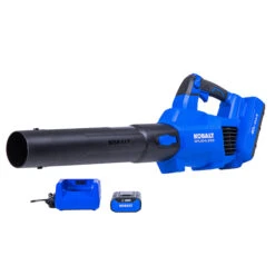 Kobalt 24V Lithium Ion 500 CFM Brushless Cordless Electric Leaf Blower - Battery And Charger Included -tool 45595036b L