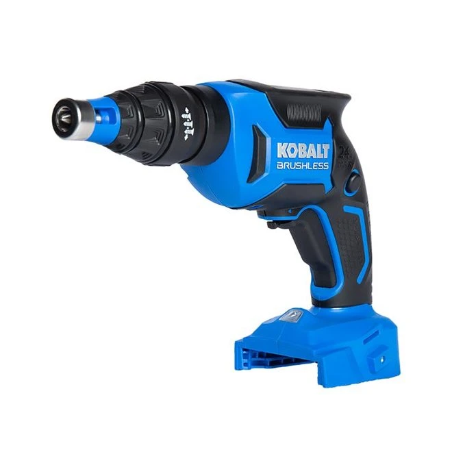 Kobalt 24-V Drywall Screwgun - Blue - Brushless Motor - Bare Tool Without Battery 6 Kobalt 24-V Drywall Screwgun - Blue - Brushless Motor - Bare Tool Without Battery - Image 4