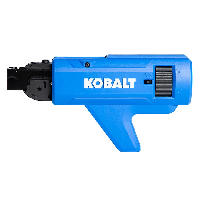 Kobalt 24-V Drywall Screwgun Attachment - For Collated Screws - Blue Without Battery 7 Kobalt 24-V Drywall Screwgun Attachment - For Collated Screws - Blue Without Battery - Image 5