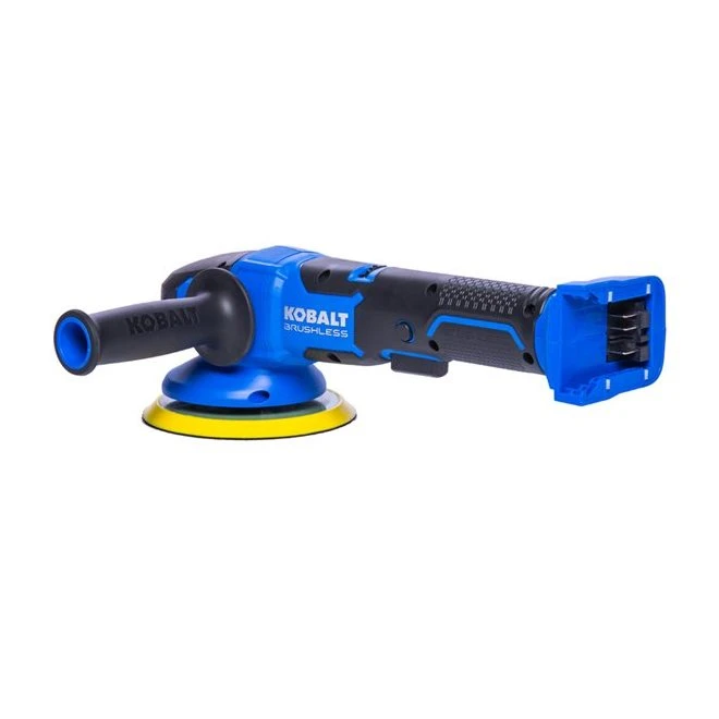 Kobalt 24-V Max Brushless Motor 6-in Polisher - 3 Pads Included - Black And Blue - Bare Tool Without Battery 7 Kobalt 24-V Max Brushless Motor 6-in Polisher - 3 Pads Included - Black And Blue - Bare Tool Without Battery - Image 5