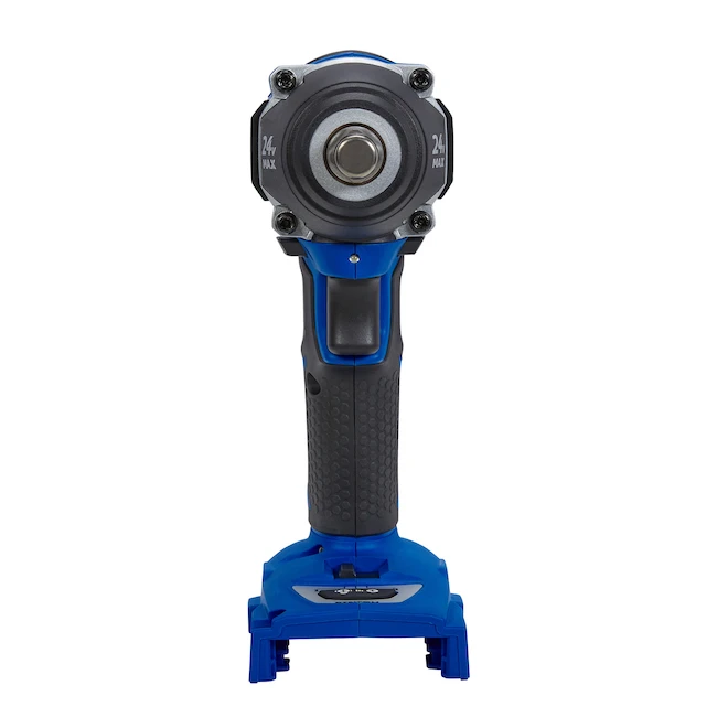 Kobalt 24-V Max Cordless Impact Wrench - 1/2-in - Black And Blue - Brushless Motor - Bare Tool Without Battery 4 Kobalt 24-V Max Cordless Impact Wrench - 1/2-in - Black And Blue - Brushless Motor - Bare Tool Without Battery - Image 2