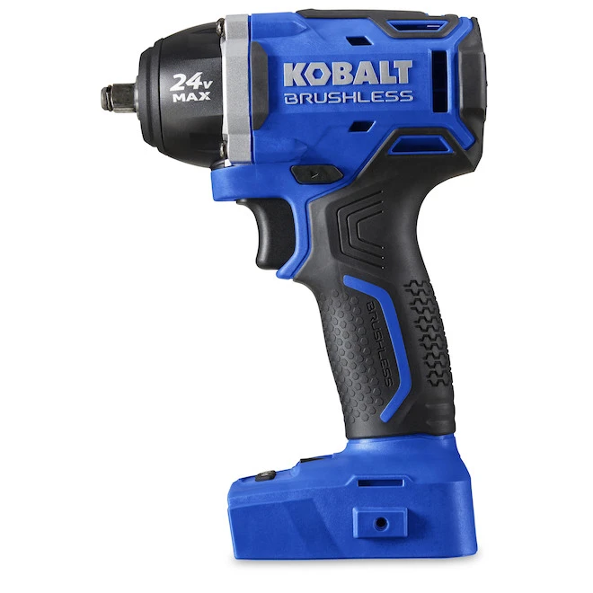 Kobalt Brushless Impact Wrench - 24-V - 3/8-in - Cordless - Variable Speed - Bare Tool Without Battery 6 Kobalt Brushless Impact Wrench - 24-V - 3/8-in - Cordless - Variable Speed - Bare Tool Without Battery - Image 4