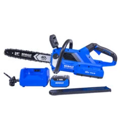 Kobalt 40 V Max Electric Cordless Chainsaw With Battery And Charger -tool 45595070 L