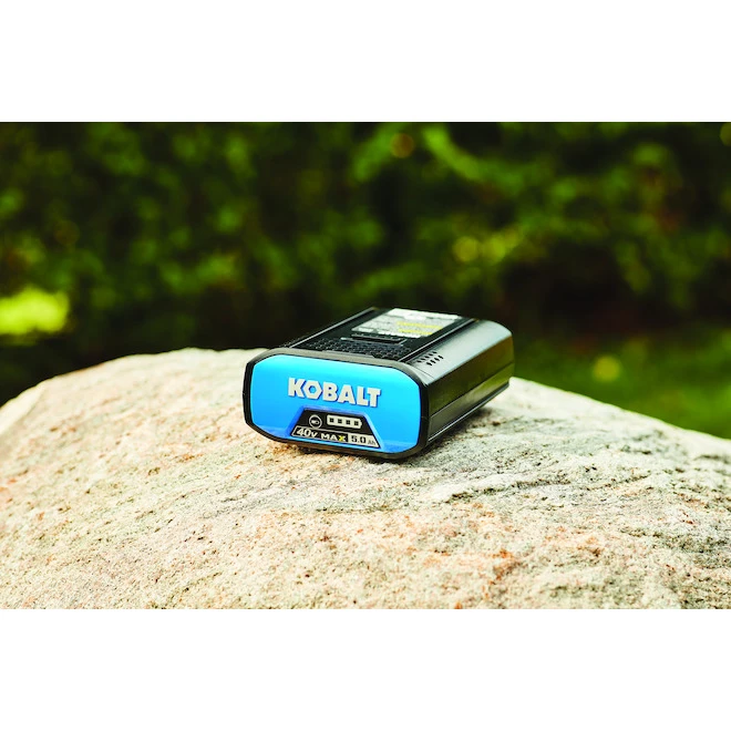 Kobalt Lithium-Ion Rechargeable Battery For Cordless Outdoor Power Equipment - 40 V - 5.0 Ah 3 Kobalt Lithium-Ion Rechargeable Battery For Cordless Outdoor Power Equipment - 40 V - 5.0 Ah