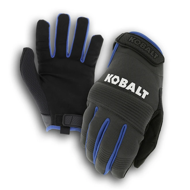 Kobalt Mechanic Gloves - Synthetic Leather - Unisex - Medium- Black 4 Kobalt Mechanic Gloves - Synthetic Leather - Unisex - Medium- Black - Image 2