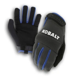 Kobalt Mechanic Gloves - Synthetic Leather - Unisex - XLarge - Black -tool 56145147 L