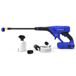 Kobalt 40-Volt Electric Handheld Pressure Washer Kit - 2-Ah - 600-PSI - Blue 11 Kobalt 40-Volt Electric Handheld Pressure Washer Kit - 2-Ah - 600-PSI - Blue -tool 65415002b L