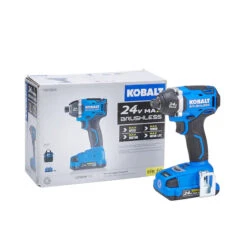 Kobalt 24-V Max Cordless Impact Driver Set - Brushless Motor - Charger, Battery And Accessories Included -tool 672824 AlternateImage4