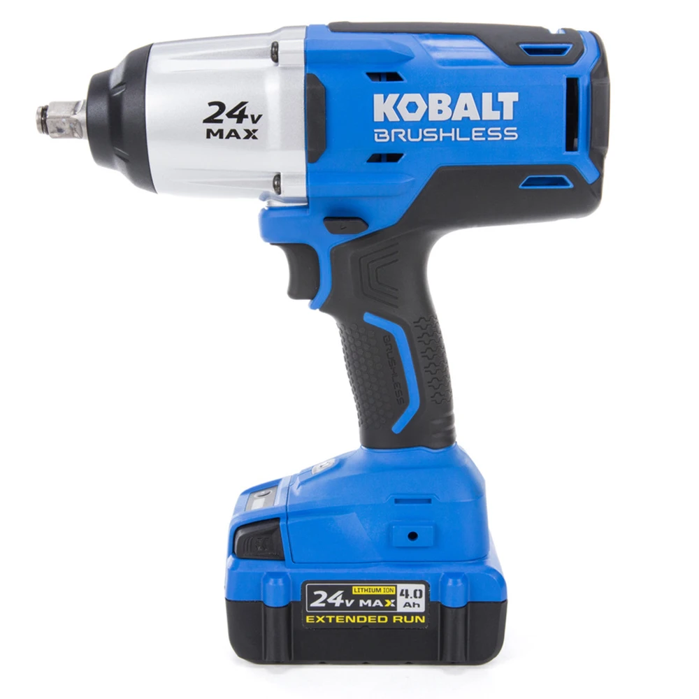 Kobalt 24-volt Max 1/2-in Drive Cordless Impact Wrench (battery And Charger Included) 7 Kobalt 24-volt Max 1/2-in Drive Cordless Impact Wrench (battery And Charger Included) - Image 5