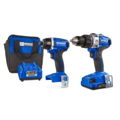 Kobalt 24-V Max Cordless Tools Combo - Drill-Driver And Impact Driver - Brushless Motor With Battery And Charger -tool 672827 45007180 001