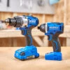 Kobalt 24-V Max Cordless Tools Combo - Drill-Driver And Impact Driver - Brushless Motor With Battery And Charger -tool 672827 AlternateImage6