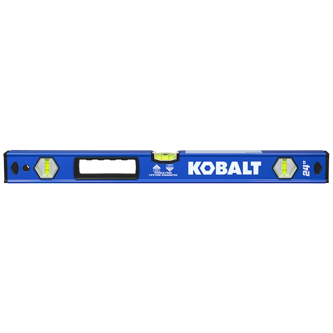 Kobalt 24-in Heavy Duty Aluminum Frame Level - Blue 3 Kobalt 24-in Heavy Duty Aluminum Frame Level - Blue