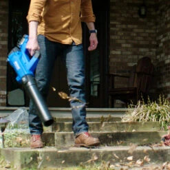 Kobalt 24-Volt Max Cordless Power Equipment Combo Kit With Leaf Blower And String Trimmer With Battery And Charger -tool 856457 44232723