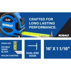 Kobalt 16 Tape Measure -tool 857850 16463700