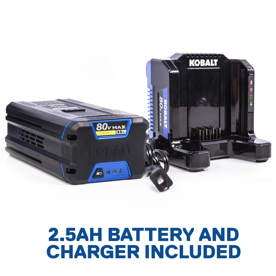 Kobalt String Trimmer And Blower Combo With 80 V Battery - 14-16-in - 630 CFM - Brushless Motor 9 Kobalt String Trimmer And Blower Combo With 80 V Battery - 14-16-in - 630 CFM - Brushless Motor - Image 7