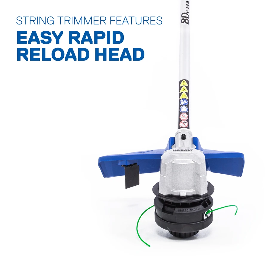 Kobalt String Trimmer And Blower Combo With 80 V Battery - 14-16-in - 630 CFM - Brushless Motor 5 Kobalt String Trimmer And Blower Combo With 80 V Battery - 14-16-in - 630 CFM - Brushless Motor - Image 3