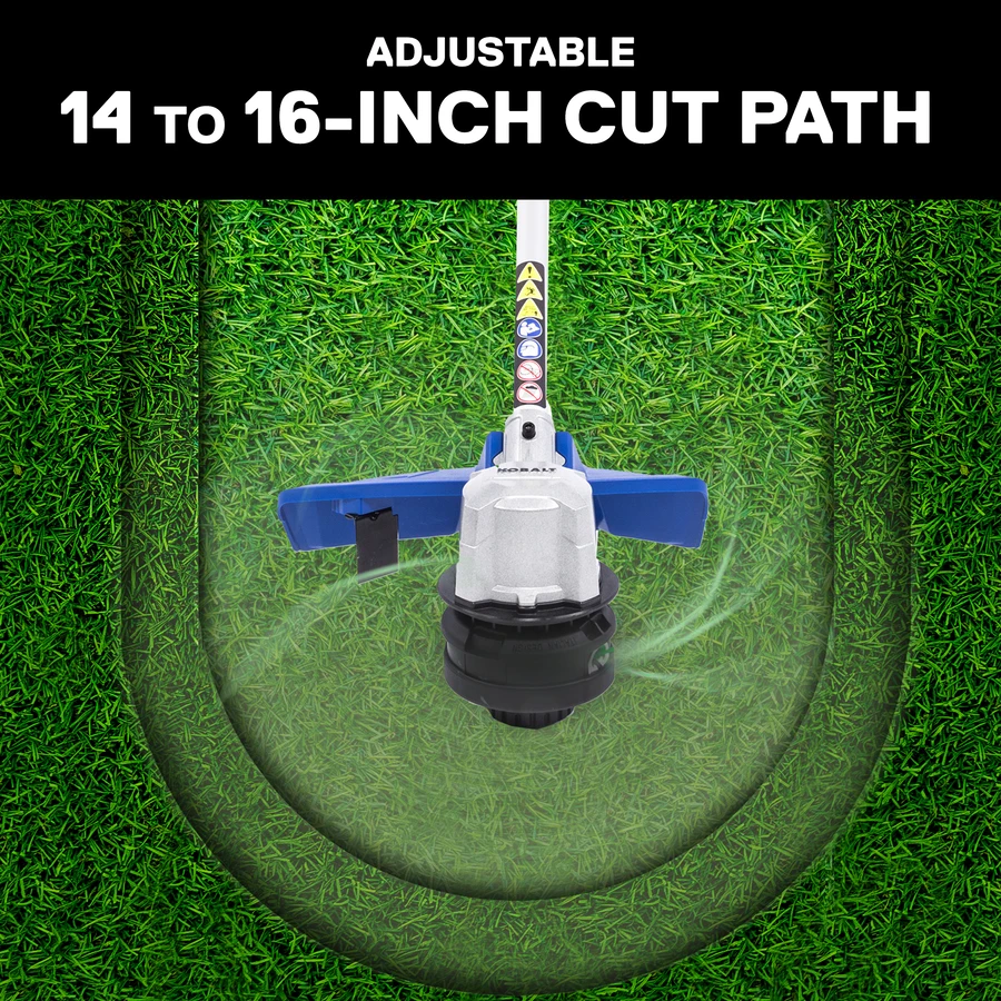 Kobalt String Trimmer And Blower Combo With 80 V Battery - 14-16-in - 630 CFM - Brushless Motor 4 Kobalt String Trimmer And Blower Combo With 80 V Battery - 14-16-in - 630 CFM - Brushless Motor - Image 2